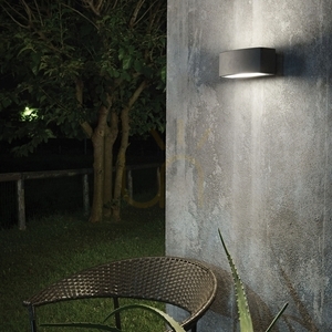 Vägglampa utomhus Ideallux Andromeda AP1 Bianco vit 066868 small 4