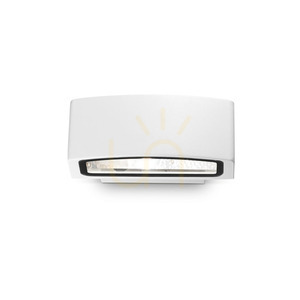 Vägglampa utomhus Ideallux Andromeda AP1 Bianco vit 066868 small 0