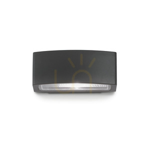 Utomhusvägglampa Ideallux Andromeda svart E27 22 cm 061597 small 0