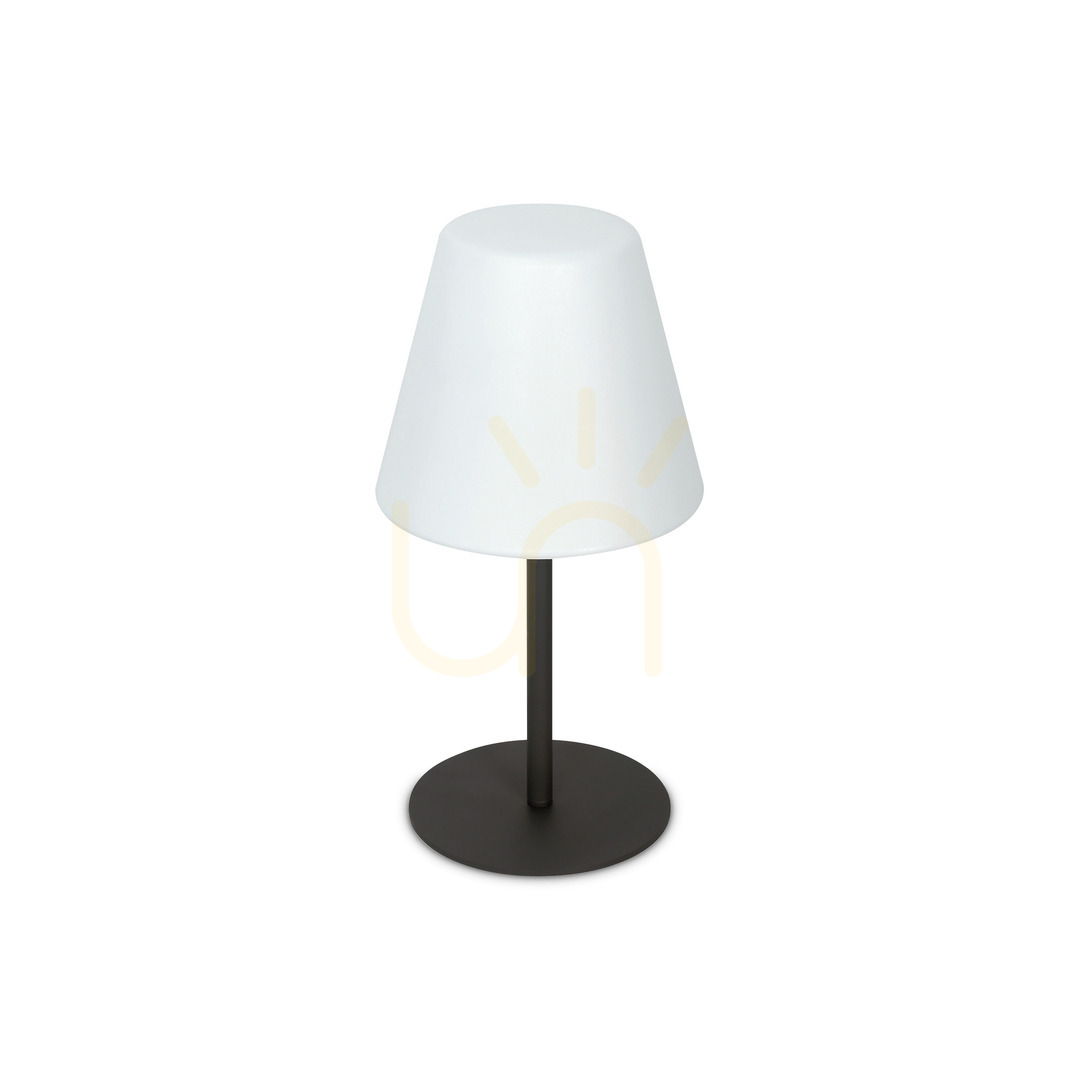 Kontrollera Bordslampa Ideallux Arcadia TL1 grå 298597 Bordslampa Ideallux Arcadia TL1 grå 298597