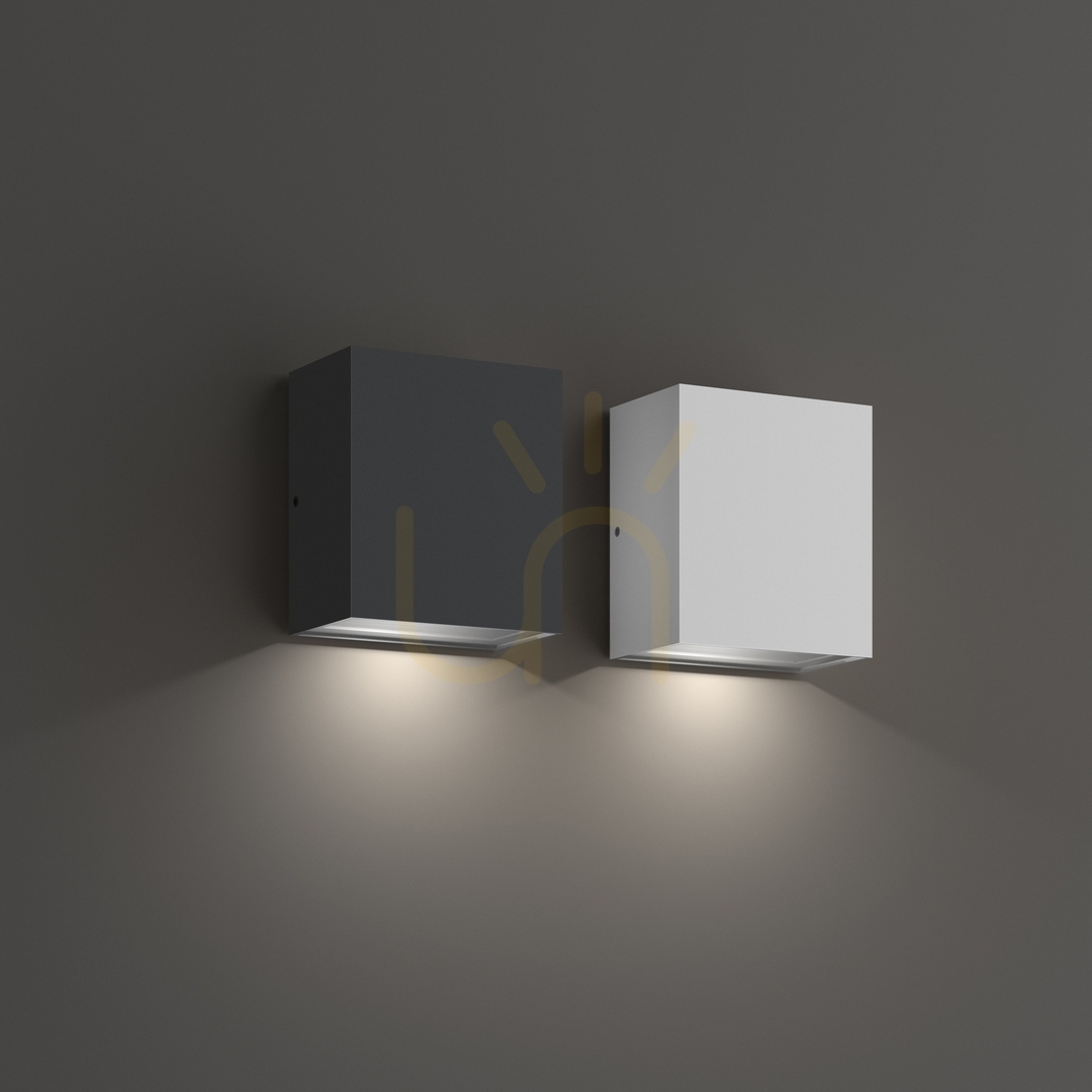 Förhandsvisning Utomhus vägglampa Ideallux ARGO AP1 antracit LED 4000K 317571 Utomhus vägglampa Ideallux ARGO AP1 antracit LED 4000K 317571