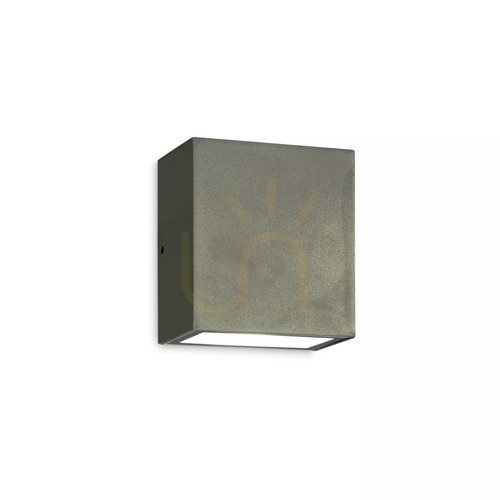 Kontrollera Utomhus vägglampa Ideallux ARGO AP2 antracit 4000K 268293