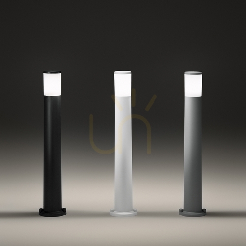 Kontrollera Utomhusstående lampa Ideallux ATENA PT1 svart 80 cm E27 198620