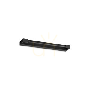 Vägglampa Ideallux Balance AP D60 svart LED 17W 321554 small 0