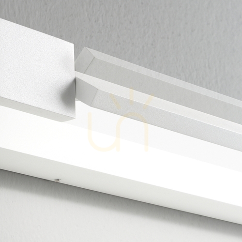 Kontrollera Vägglampa Ideallux Balance AP D90 vit LED 24W 287584