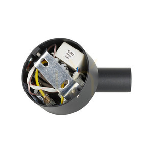 Vägglampa Ideallux Bean AP Round svart LED 3W 260617 small 5