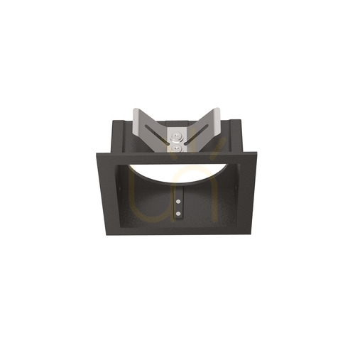 Kontrollera Inbyggnadsram Ideallux BENTO Square Single svart 8 cm 287904