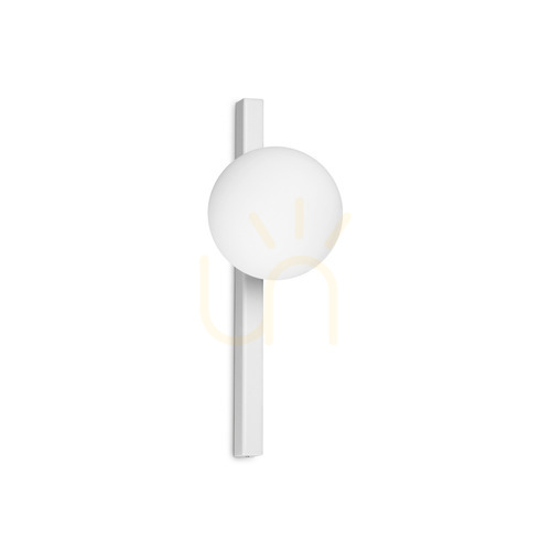 Kontrollera Ideallux Binomio 328478 Vit tak-/vägglampa, G9, 1x4 W, 33,3 cm
