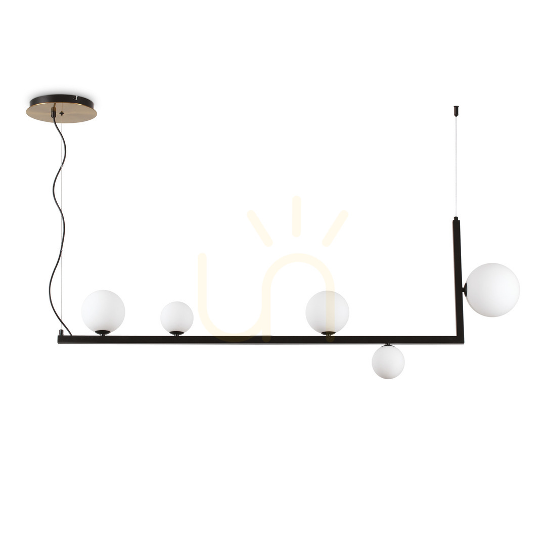 Kontrollera Taklampa Ideallux BIRDS SP5 svart 5-ljus 273648 Taklampa Ideallux BIRDS SP5 svart 5-ljus 273648