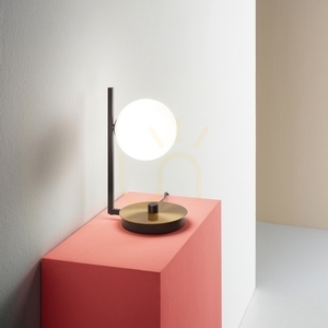 Bordslampa Ideallux BIRDS TL1 svart glas metall G9 273679 small 3