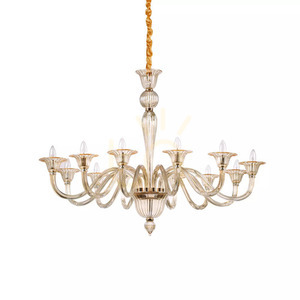 Taklampa Ideallux BRIGITTA SP12 Transparent glas 120 cm 199375 2 Taklampa Ideallux BRIGITTA SP12 Transparent glas 120 cm 199375 small 2