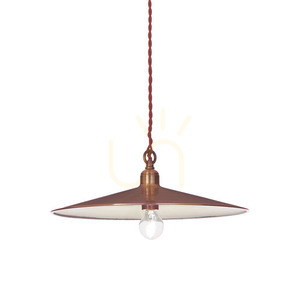 Pendellampa Ideallux Cantina SP1 Rame koppar 35 cm 112732 small 0