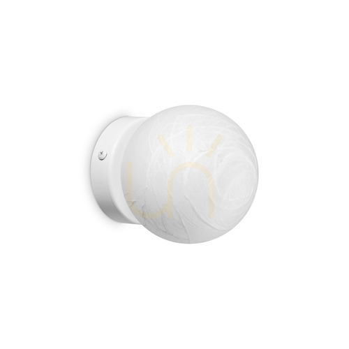 Kontrollera Vägglampa Ideallux CARTA AP1 D10 vit 317090
