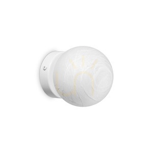 Vägglampa Ideallux CARTA AP1 D10 vit 317090 0 Vägglampa Ideallux CARTA AP1 D10 vit 317090 small 0