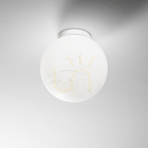 Kontrollera Plafond Ideallux Carta PL1 D30 vit 317113