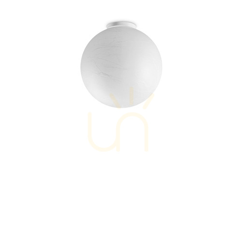 Kontrollera Plafond Ideallux Carta PL1 D30 vit 317113