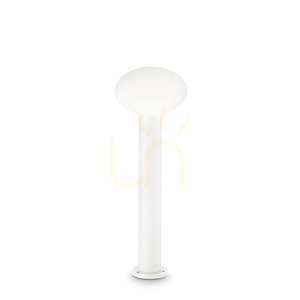 Utomhusstående lampa Ideallux CLIO 249469 vit aluminium 60 cm small 0