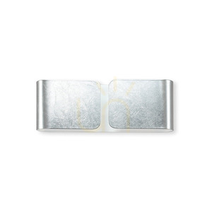 Vägglampa Ideallux Clip AP2 Mini silver metall 091136 0 Vägglampa Ideallux Clip AP2 Mini silver metall 091136 small 0