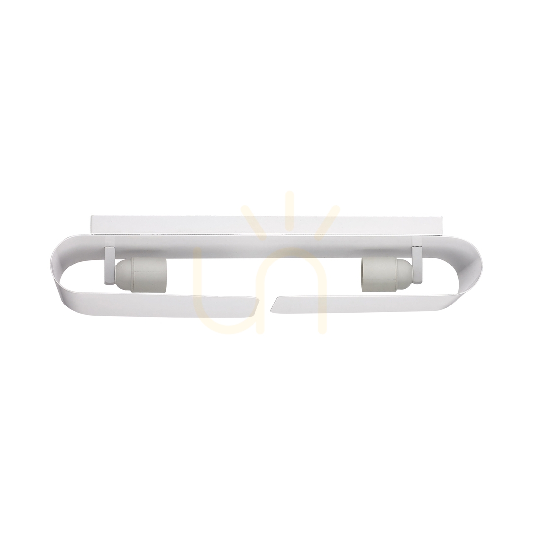 Utsikt Vägglampa Ideallux CLIP AP2 Small vit 014166 Vägglampa Ideallux CLIP AP2 Small vit 014166