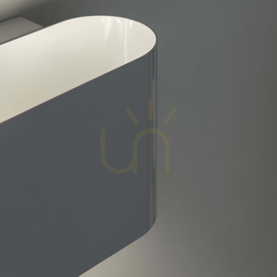 Förhandsvisning Vägglampa Ideallux CLIP AP2 Small Coffee brun metall 187365 Vägglampa Ideallux CLIP AP2 Small Coffee brun metall 187365