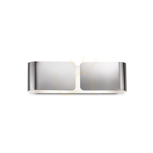 Kontrollera Vägglampa Ideallux CLIP AP2 Small krom 031361