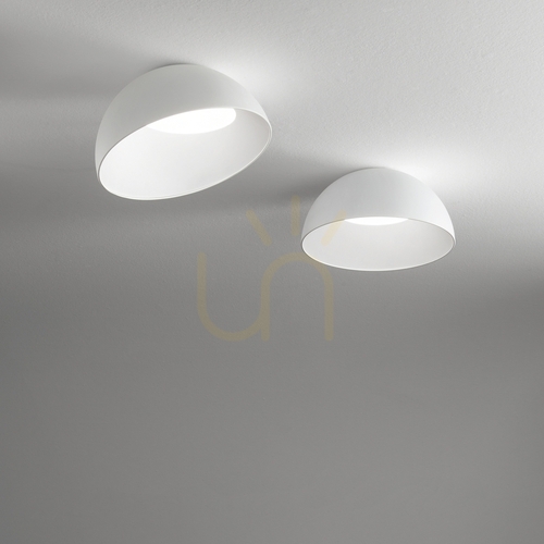 Kontrollera Plafond Ideallux Corolla 297101 vit glas/metall LED 24W Ø35 cm