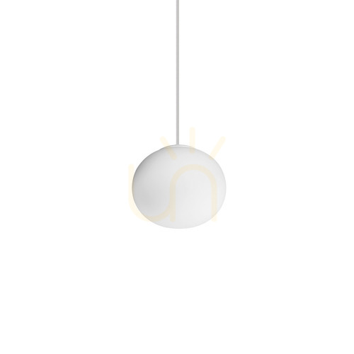 Kontrollera Pendellampa Ideallux COTTON SP1 D13 vit aluminium glas 297781