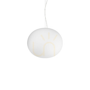 Taklampa Ideallux COTTON SP1 vit Ø30 cm 297767 small 0