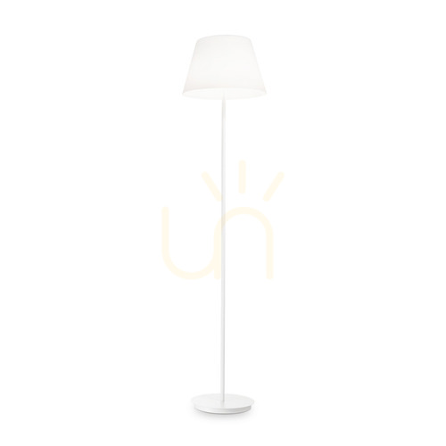 Kontrollera Stående lampa Ideallux Cylinder PT2 vit 175 cm 111452