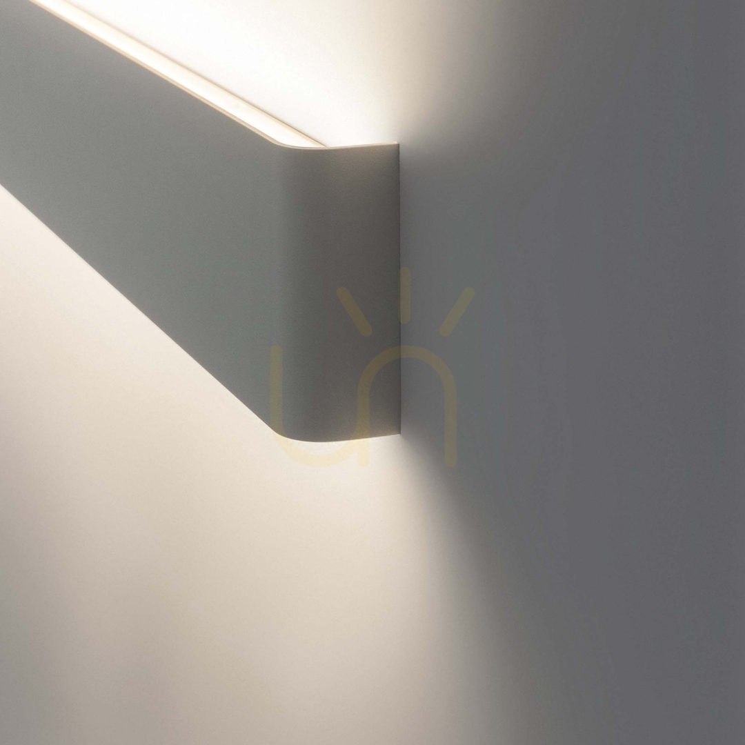 Visa Vägglampa Ideallux Delta AP D083 vit LED 30W 3000K 287621 Vägglampa Ideallux Delta AP D083 vit LED 30W 3000K 287621