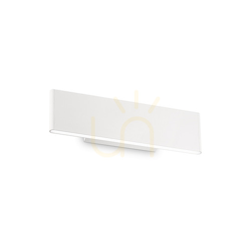Kontrollera Vägglampa Ideallux DESK vit LED 12,5W 28,5 cm 138251