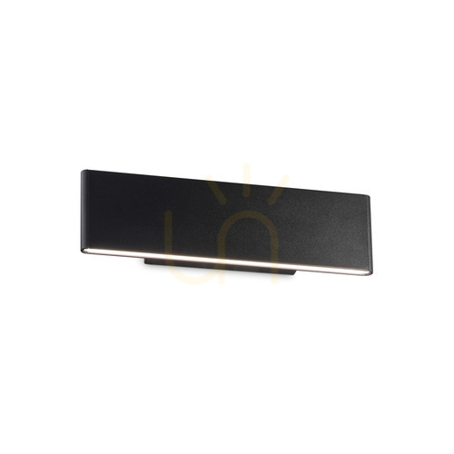 Kontrollera Vägglampa Ideallux DESK AP2 NERO svart LED 12,5W 173252