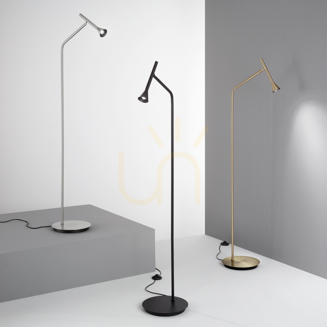 Utsikt Golvlampa Ideallux Diesis PT mässing LED 151 cm 285344 Golvlampa Ideallux Diesis PT mässing LED 151 cm 285344