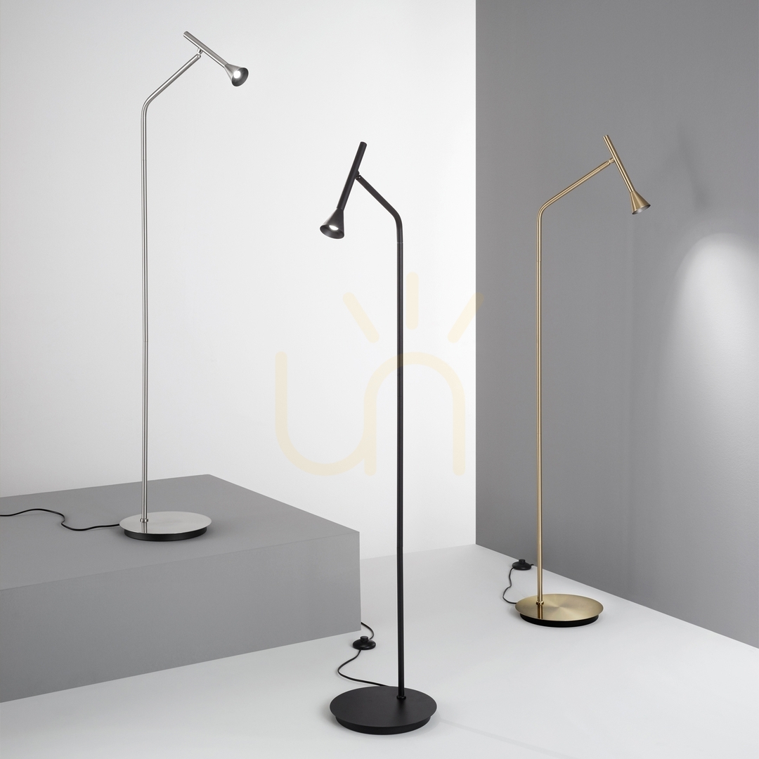 Förhandsvisning Golvlampa Ideallux Diesis PT mässing LED 151 cm 285344 Golvlampa Ideallux Diesis PT mässing LED 151 cm 285344
