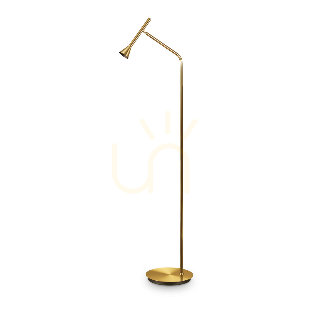 Kontrollera Golvlampa Ideallux Diesis PT mässing LED 151 cm 285344 Golvlampa Ideallux Diesis PT mässing LED 151 cm 285344