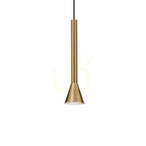 Kontrollera Pendellampa Ideallux DIESIS SP 279794 mässing LED 7W 6 cm