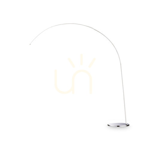 Kontrollera Stående lampa Ideallux Dorsale MPT1 krom 286662