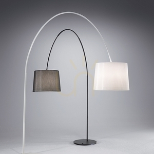 Stående lampa Ideallux Dorsale svart metall 228 cm 286679 small 5