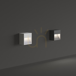 Vägglampa utomhus Ideallux DOWN AP1 antracit aluminium G9 122045 3 Vägglampa utomhus Ideallux DOWN AP1 antracit aluminium G9 122045 small 3
