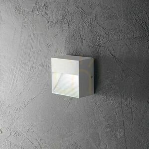 Utomhusvägglampa Ideallux DOWN AP1 BIANCO vit aluminium G9 115382 3 Utomhusvägglampa Ideallux DOWN AP1 BIANCO vit aluminium G9 115382 small 3