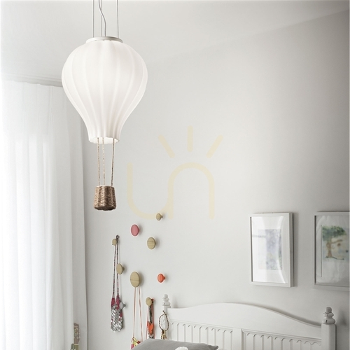 Kontrollera Ideal Lux DREAM BIG SP1 D42 vit Ø42 cm E27 taklampa 261195
