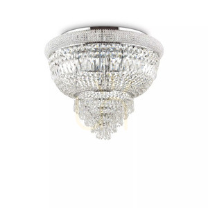 Plafond Ideallux Dubai PL6 Cromo krom kristall 52 cm 207186 small 1