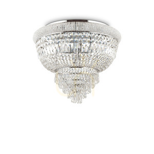 Plafond Ideallux Dubai PL6 Cromo krom kristall 52 cm 207186 small 0