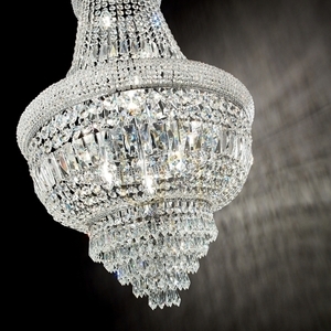 Pendellampa Ideallux Dubai SP10 krom kristall 10xE14 52 cm 215969 small 4
