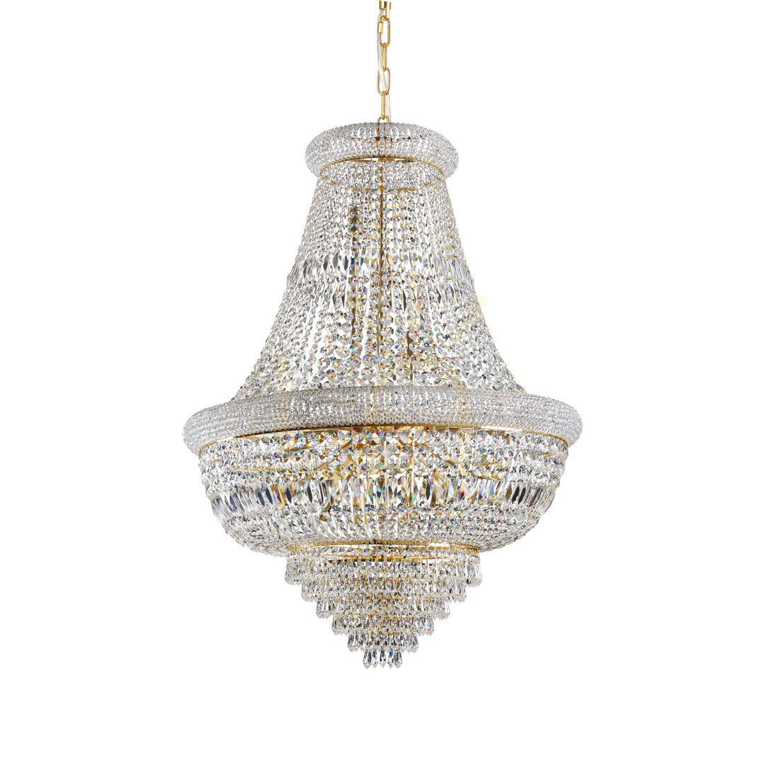 Kontrollera Pendellampa Ideallux Dubai SP24 mässing kristall Ø80 cm 243528 Pendellampa Ideallux Dubai SP24 mässing kristall Ø80 cm 243528