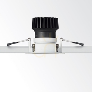 Monteringsram rund svart 9,5 cm Ideallux DYNAMIC 208701 small 3