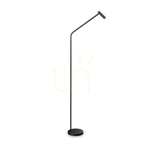 Stående lampa Ideallux EASY PT svart metall LED 128 cm 295497 0 Stående lampa Ideallux EASY PT svart metall LED 128 cm 295497 small 0