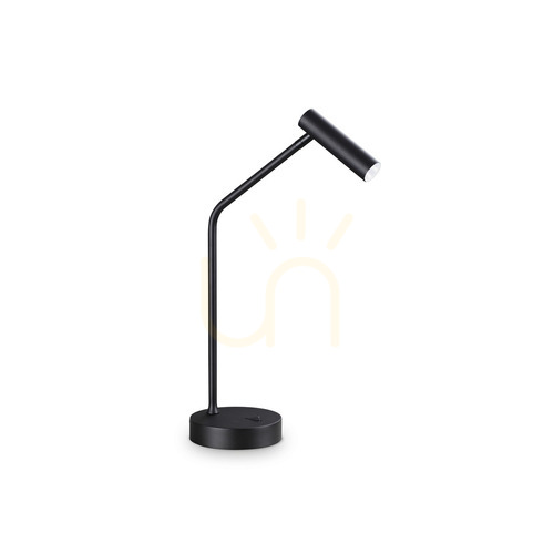 Kontrollera Bordslampa Ideallux EASY TL svart metall LED 3,5W 295534