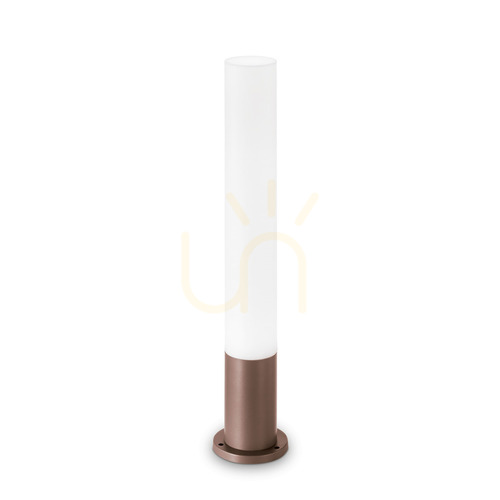 Kontrollera Stående utomhuslampa Ideallux EDO Outdoor PT1 Round brun 80 cm 213071