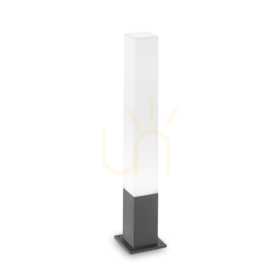 Kontrollera Utomhusstående lampa Ideallux EDO antracit 79 cm GX53 SKU 135762 Utomhusstående lampa Ideallux EDO antracit 79 cm GX53 SKU 135762